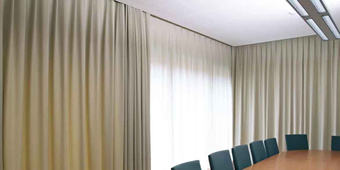 Enhancing Your Brand with Custom Office Curtains